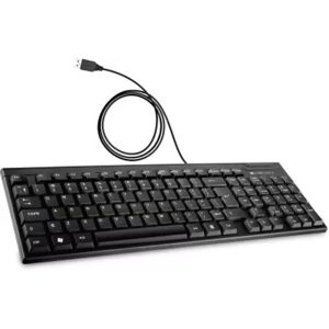 ZEBRONICS K-35 Wired USB Multi-device Keyboard (Black)