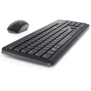 DELL KM3322W Keyboard & Mouse Combo, Anti-fade & Spill-resistant Keys Wireless Multi-device Keyboard (Black)