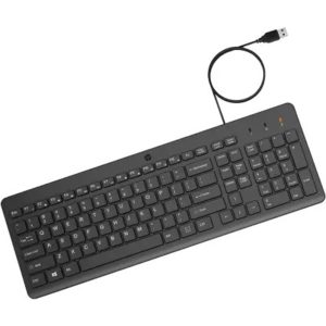 HP 150 Wired Wired USB Desktop Keyboard (Black)