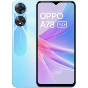 OPPO A78 5G (Glowing Blue, 128 GB) (8 GB RAM)
